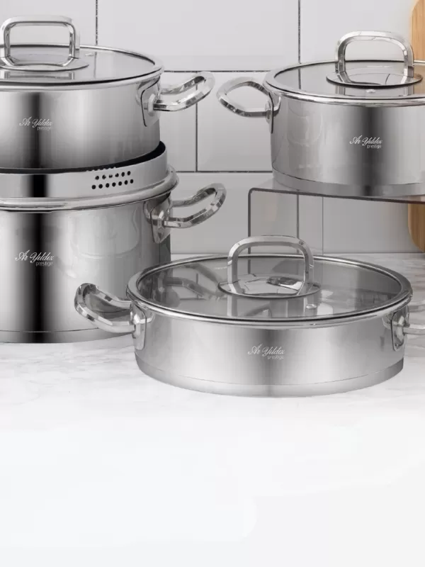 Aryıldız Çelik Tencere Takımlarında %20 İndirim